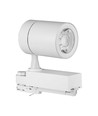 35W 3-faset skinnespot - 24 grader, 6400K, hvid, COB LED, 4-leder tracklight