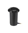 1W LED nedgravningsspot - 6400K, sort, 12V