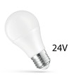 24V E27 LED pærer 8.5W - 24V AC/DC, Spectrum