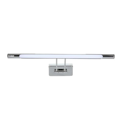 8W LED billede/spejllampe, krom - 50cm, vipbar, 3000K/4000K, inkl. lyskilde