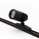 3,5W RA92 PicoTrack Mini LED skinnespot - Sort, 24V DC, Passer til PicoTrack skinner