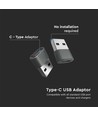 USB-C til USB adapter - Audio connector, hvid