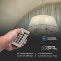4.8W Smart Kertepære E14 - Pære RF Kontrol 24 Knapper, RGB+4000K, Dæmpbar