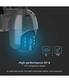 Udendørs WiFi PTZ solcelledrevet kamera - 360° Tryghed, Full HD & Farvenattesyn, IP65, Sort
