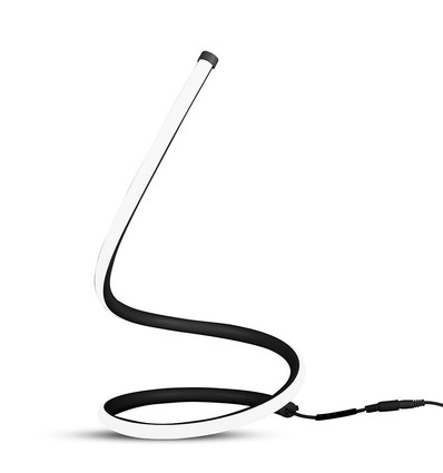 20W LED designer bordlampe - Sort, 3000K, 1840lm, IP20 indendørs