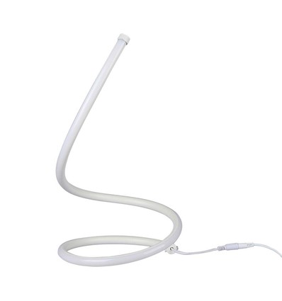 V-TAC LED Design Bordlampe 20W - EU Stik, Ledning+Af-bryder, 3000K, Hvid