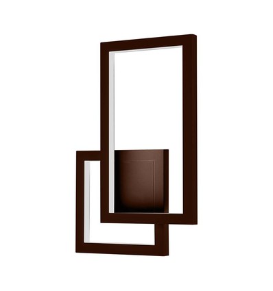 20W moderne LED væglampe - Corten, 360°, 2400lm, IP20, 3000K, inkl. lyskilde