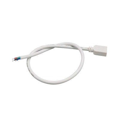 0,5m PVC ledning til Neon Flex - 2-leder, 0,5mm² ledning, tilbehør