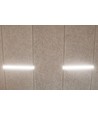 Outlet: 90 cm LED Troldtekt Skinne - 27W, Akustilight, Planforsænket, 24V