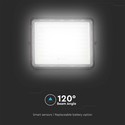 VT LED Solar Projektør 180W - 6400K, 16000 mAh Batteri, 3m Kabel, Smart IR Fjernbetjening, Hurtig Opladning