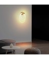 37W Designer LED væglampe - Guld, Ø35cm, 3940lm, 3000K, IP20