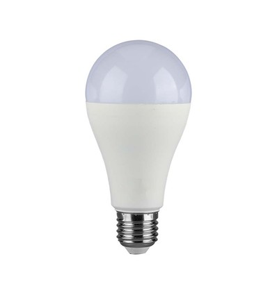 E27 15W LED pære A65 - 200 graders spredning