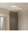 54W LED designer loftslampe, dæmpbar - Ø52cm, hvid, rund, 4000K, Triac dæmpbar