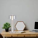 LED Bordlampe - 1800mAh Batteri Ø150x300, 3000K, Champagne Guld