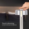 LED Bordlampe - 1800mAh Batteri Ø150x300, 3000K, Champagne Guld
