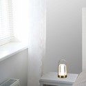 LED bordlampe - 1800mAh batteri, Ø120x190, 3-i-1, fransk guld hus