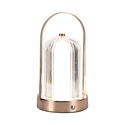 LED bordlampe - 1800mAh batteri Ø120x190 3i1 antik bronze, hus