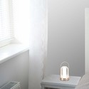 LED bordlampe - 1800mAh batteri Ø120x190 3i1 antik bronze, hus