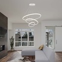 LED hængende dekorativ lampe - Ø600+Ø400+Ø200, 3000K, hvid, hus.