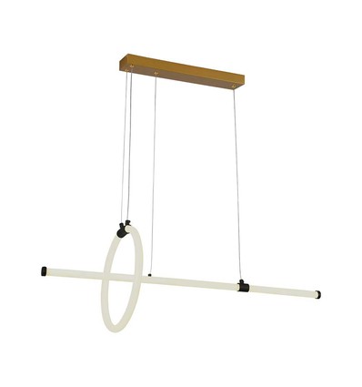 Dekorativ langbordspendel, 85 cm - 3000K, sort