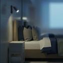 Væghængt GU10 spotlys - sort hus