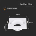 Spotlamper - Jern+PC, Hvid+Hvid
