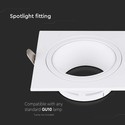 Spotlamper - Jern+PC, Hvid+Hvid