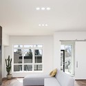 3-hovedet spotlys - lamper, jern+PC, hvid+hvid