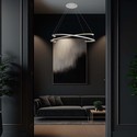 48W metalloftlampe - 800x1200mm, 3000K, hvid, TRIAC dæmpning