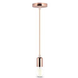 Lampefatning V-Tac lampefatning - Rose guld, E27