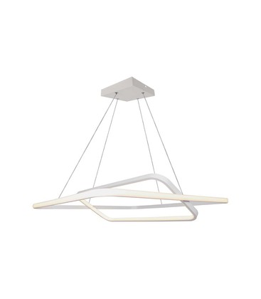 48W metalloftslampe - 600x600x1200mm, 3000K, hvid, TRIAC dæmpbar
