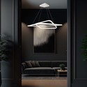 48W metalloftslampe - 600x600x1200mm, 3000K, hvid, TRIAC dæmpbar