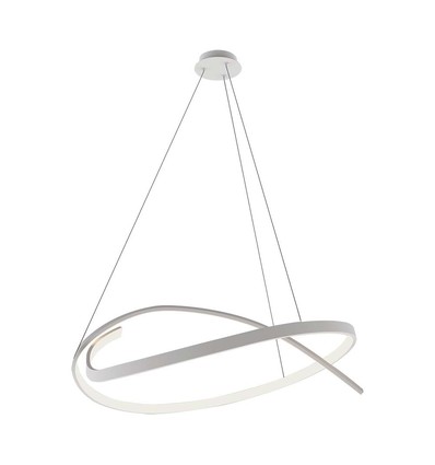 48W LED metalloftlampe - 800x1200mm, 4000K, hvid, Triac-dæmpning