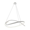 48W LED metalloftlampe - 800x1200mm, 4000K, hvid, Triac-dæmpning.