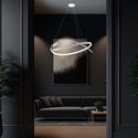 48W LED metalloftlampe - 800x1200mm, 4000K, hvid, Triac-dæmpning.
