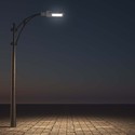 30W LED Vejlygte - Samsung Chip, 6500K, Grå hus