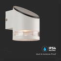 Produktnavn: ''0,55W Solcelle Væglampe - LED, Mikrobølgesensor, 3000K, IP54''.