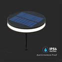 1.8W spotlampe - LED, solar, 3000K, IP54