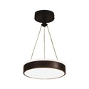 LED Designer Hængelampe 12W - 4000K, Sort