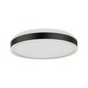 24W LED Lys - Designer, 4000K, Sort, Rund