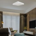 24W LED - Designer Lys, 4000K, Hvid, firkantet.