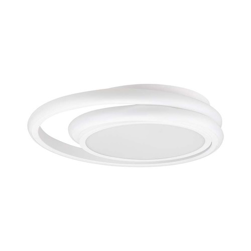 24W LED designer loftslampe - Ø30cm, 105lm/W, hvid, rund, 4000K, inkl. lyskilde