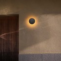 12W LED Væglampe - 3i1 Sort Hus, Dæmpbar