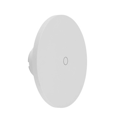 12W LED væglampe, 3-i-1 CCT dæmpbar - 1200lm, IP65, sort/hvid, 16x16cm, inkl. lyskilde