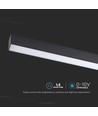 40W Dæmpbar LED nedhængt loftarmatur - 120cm, UGR 19