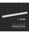 120cm 40W LED lysskinne - 107lm/W, hvid, connectable, IK08, 4000K