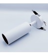 12W Ø5,2cm Indbygning spot dæmpbar RA90 - Hul: Ø5,5 cm, Mål: Ø5,2 cm, Hvid