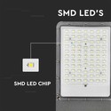 LED solarlampe til gadebelysning - 4000K, 3.2V, 75Ah LiFePO4, IP65.
