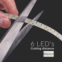 240 LED Strip Light 21W - 3in1, IP20, 24V, 15mm, Hvid, Dobbelt Printplade, 5m/Rulle