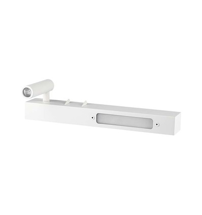 9W LED hotel/sengelampe - 30cm, hvid, 3000K, 680lm, væglampe
